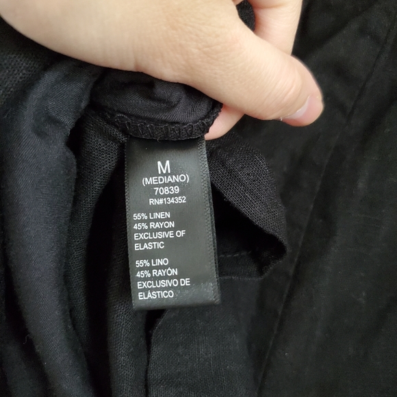 BNWT Linen-Blend Paper Bag Shorts - Picture 4 of 4